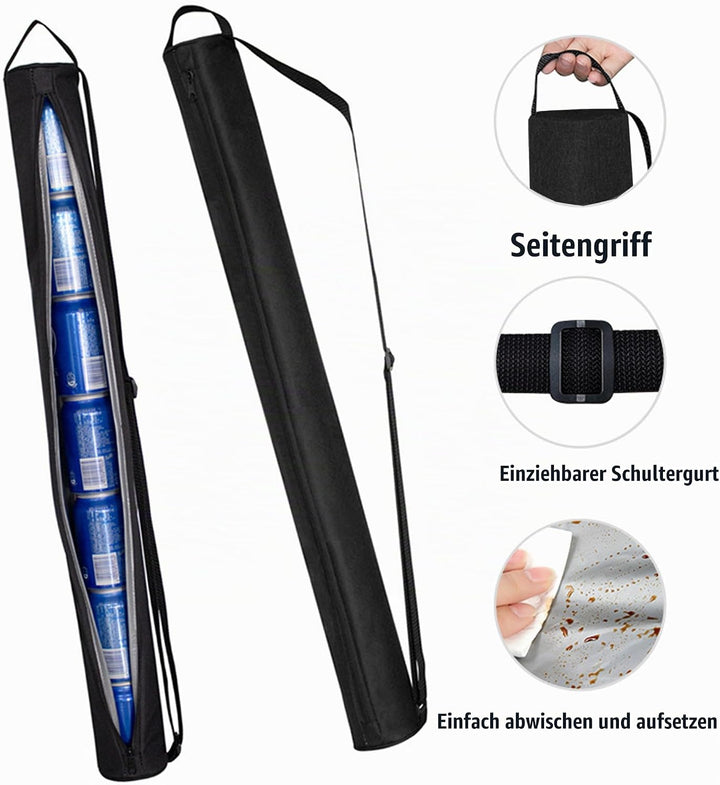Golf Beer Holder Sleeve, Golf Bag Beer Cooler Sleeve, Aussensport &amp; Camping, 7 Kann 330ml Leckdichte