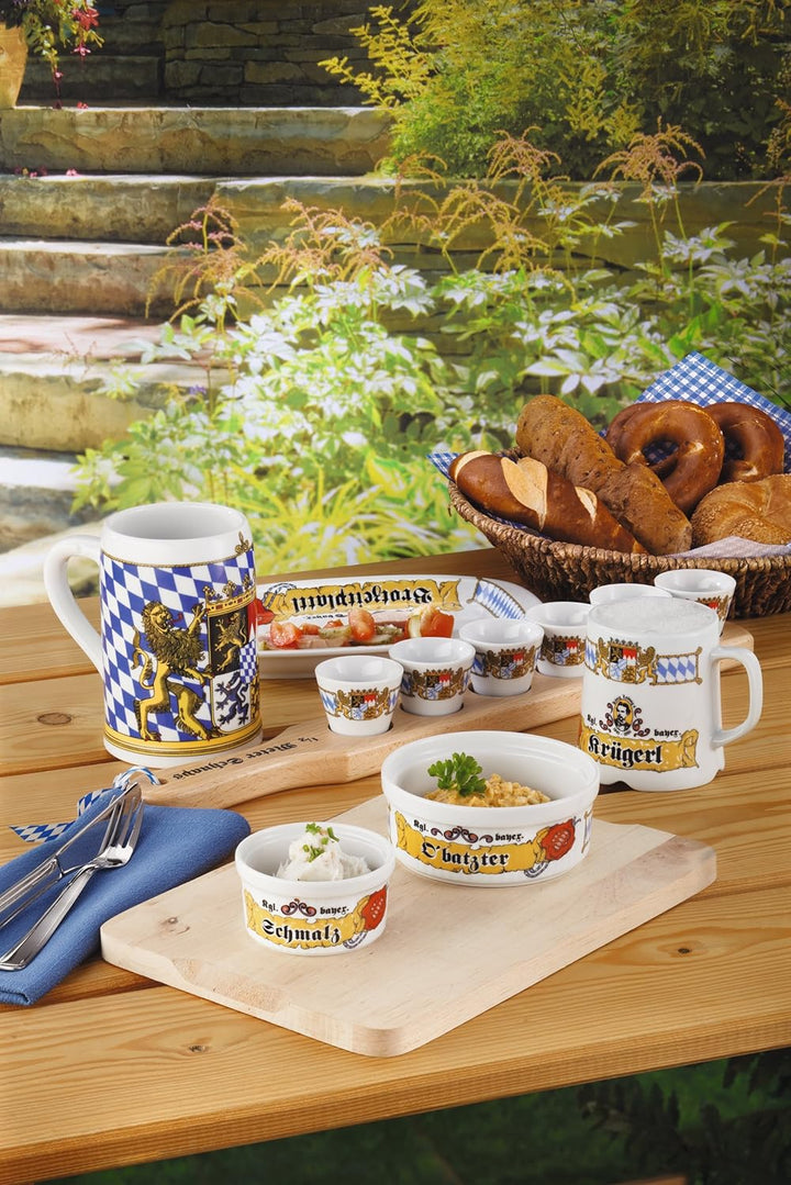 Seltmann Weiden 001.455576 Compact Bayern - Löwenkopfterrine/Terrine/Suppenterrine ohne Deckel 2,1 l