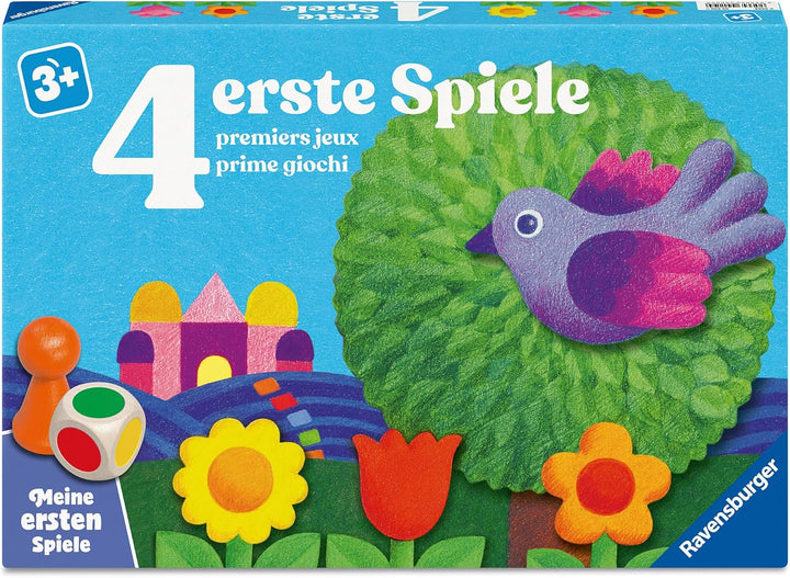 Ravensburger Kartenspiele 12010019-4 erste Spiele: Meine ersten; Kinderspiele, ab 3 Jahren, für 2-6