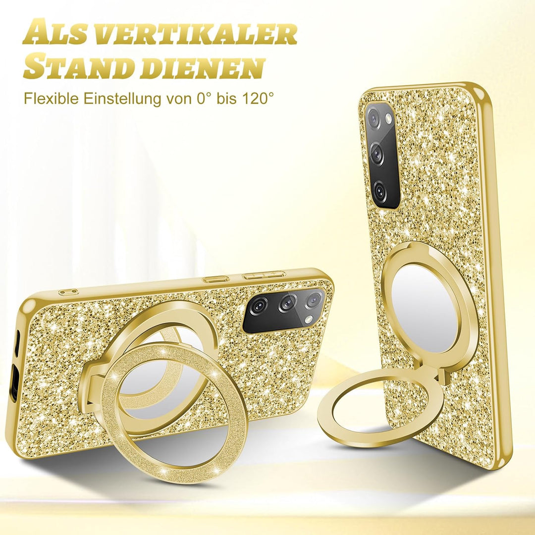 Fiyer für Samsung Galaxy S20 FE Hülle Glitzer Bling Sparkle Original Handyhülle für Samsung S20 FE 5