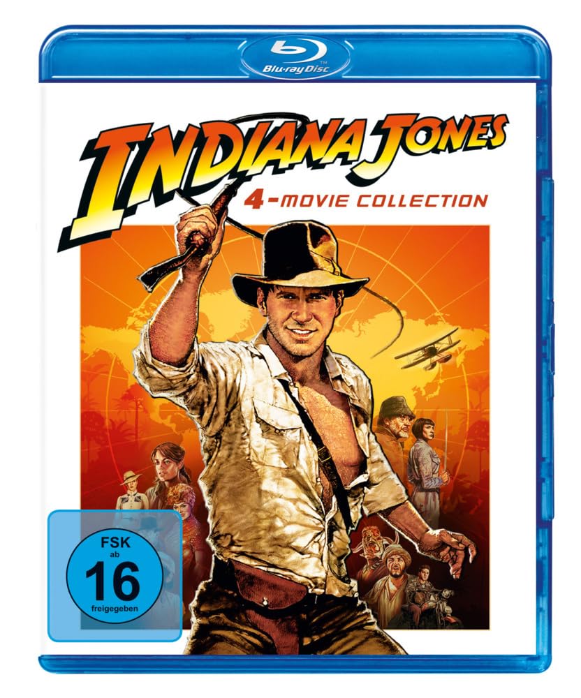 Indiana Jones – 4-Movie Collection [Blu-ray], Blu-ray