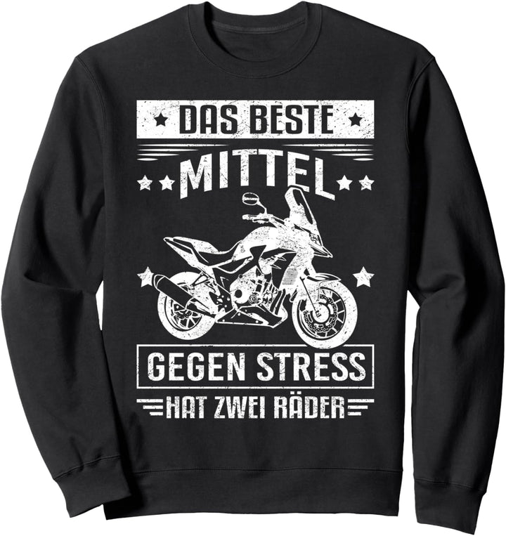 Motorrad Biker Motorbiker Geschenk für Motorradfahrer Sweatshirt