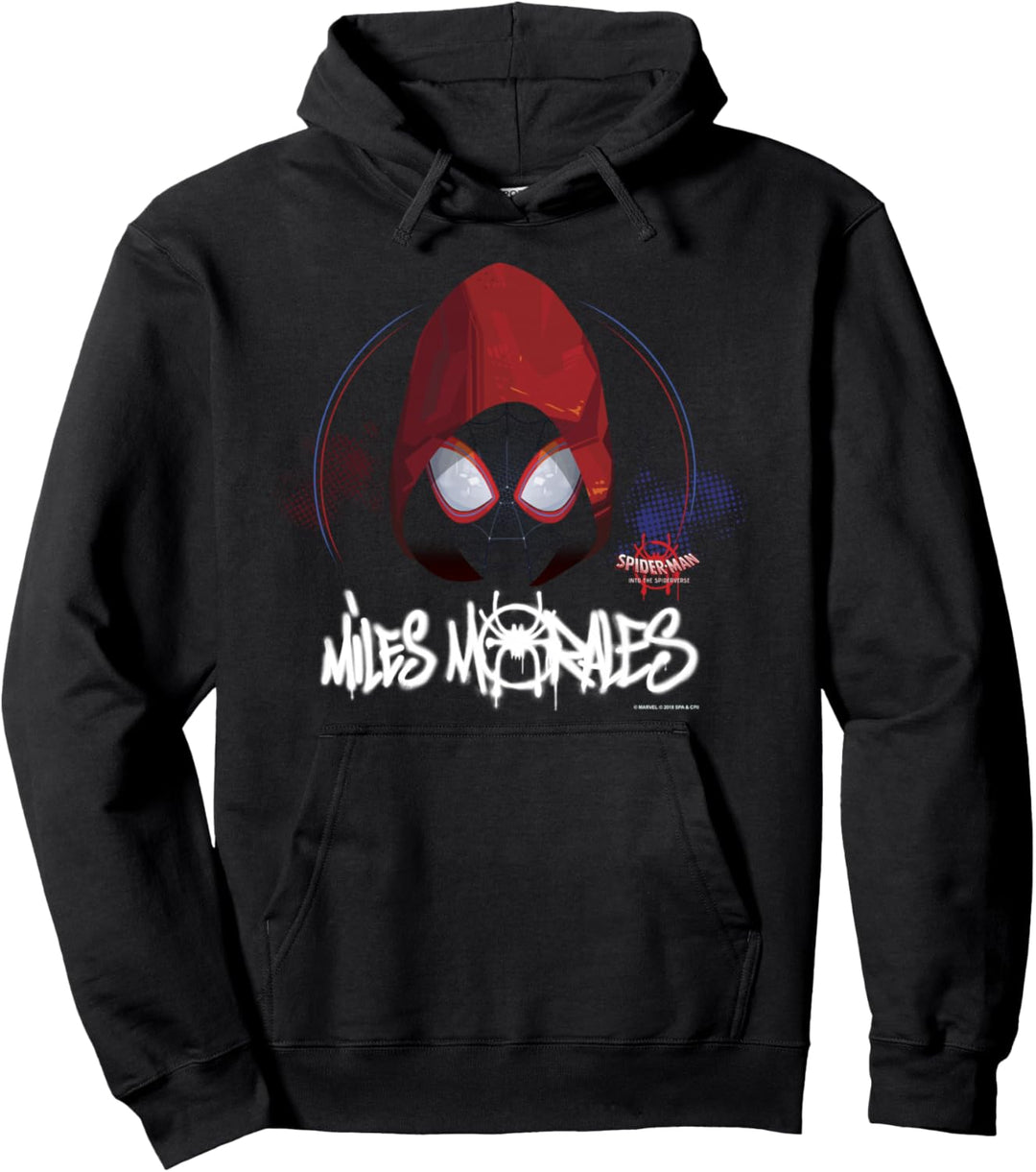 Marvel Spider-Man Spiderverse Red Hood Pullover Hoodie