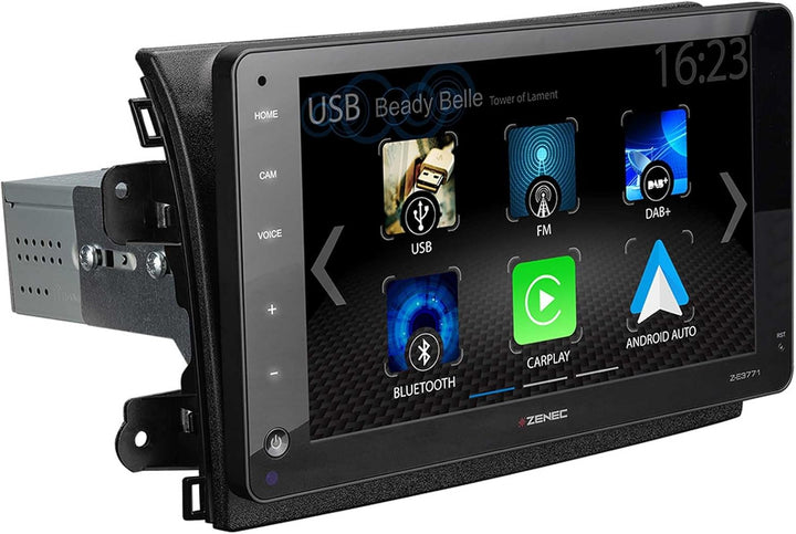 ZENEC Z-E3771 1-DIN DAB+ Infotainer mit CP/GAA