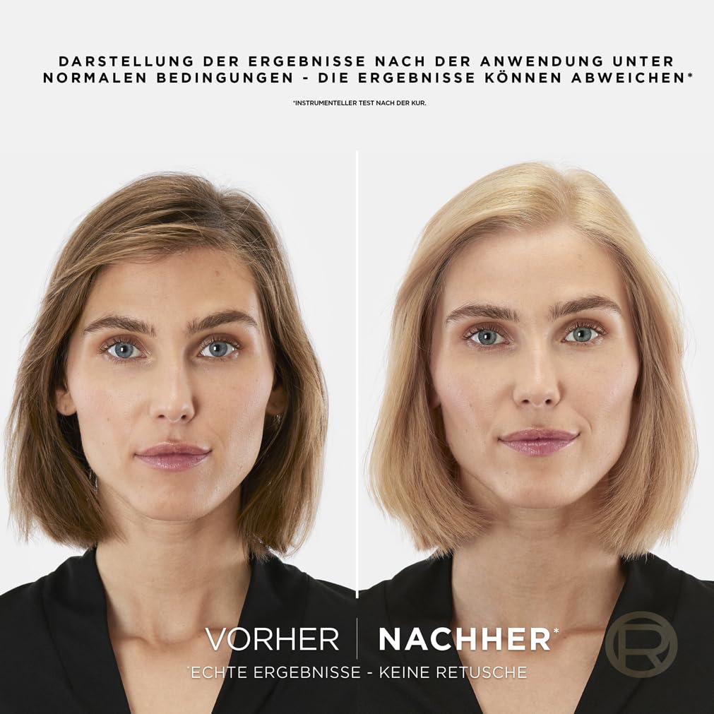 L'Oréal Paris Permanente Haarfarbe zum Blondieren der Haare, Haarfärbeset mit Coloration und Farbgla