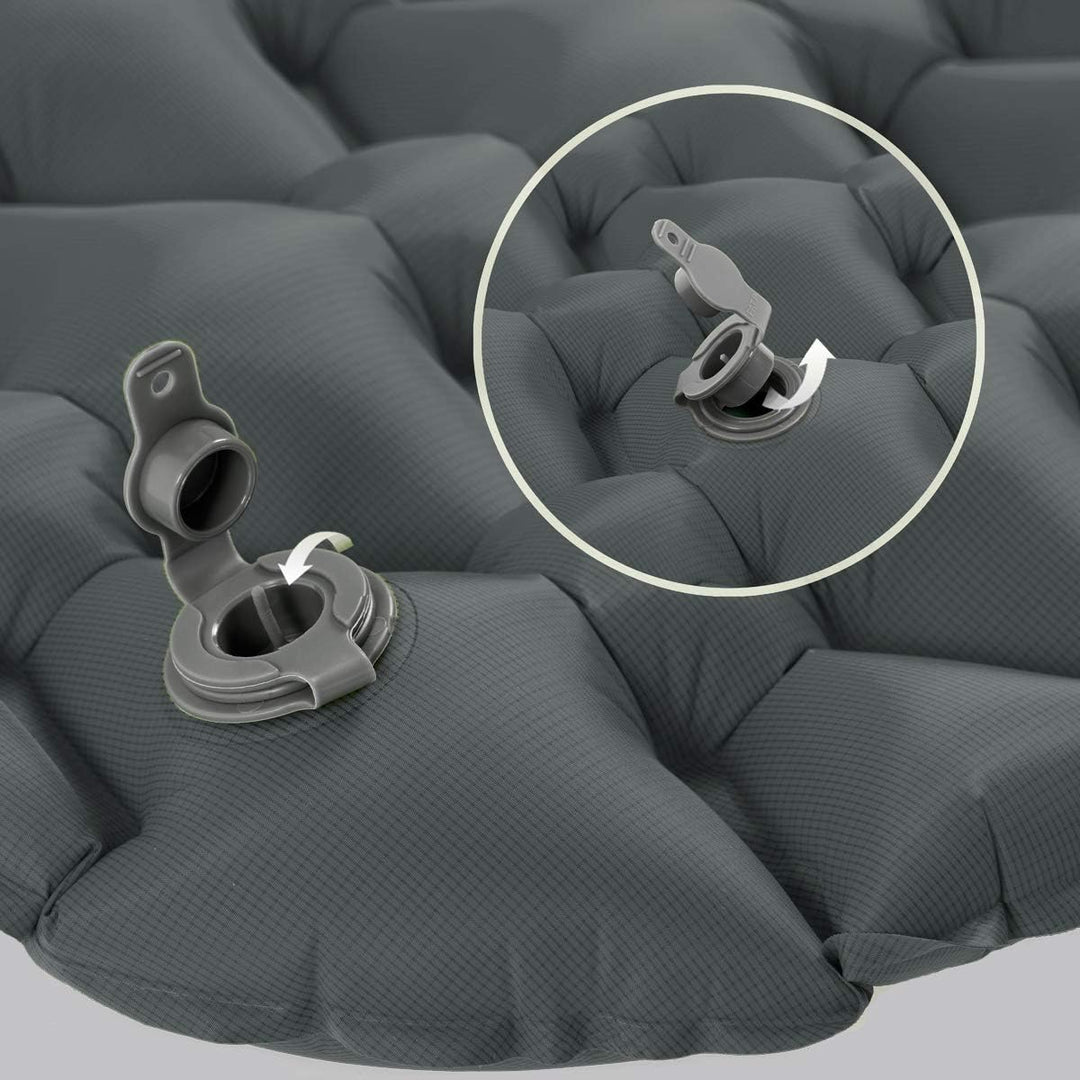 Naturehike Ultraleichte aufblasbare Isomatte Einzelne Schlafmatten 6,5 cm Dicke aufblasbare Schlafma