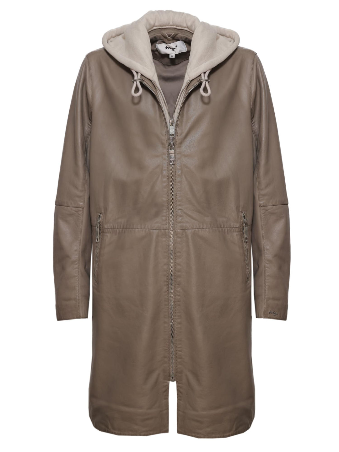 MAZE Damen Ledermantel 42021316 52 mud, 52 mud