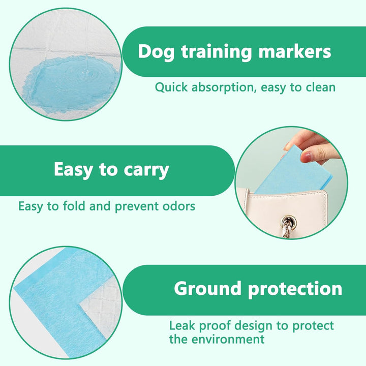 60X60 cm PIPI Matten für Hunde, 100 Stück Trainingspads für Welpen, Puppy Pads Verfügen über EIN Sec