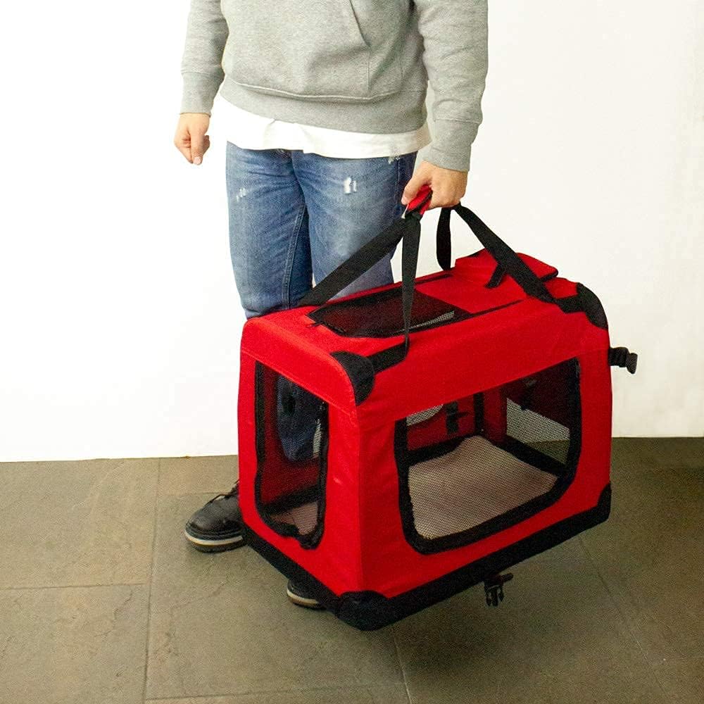 Mobiclinic® Pets, Hundebox, Balú, Europäische Marke, Transportbox Katze, Hund, Faltbar, Atmungsaktiv