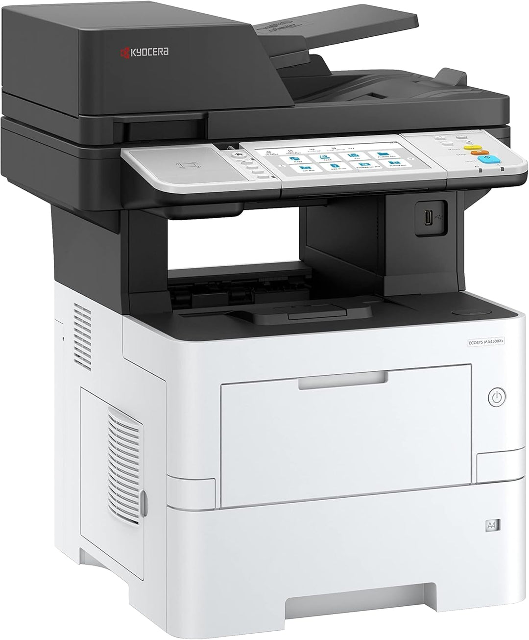 Kyocera Ecosys MA4500ifx/Plus Multifunktionsdrucker Schwarz Weiss, 45 Seiten pro Minute. Drucker Sca