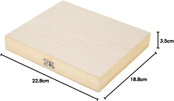 Nummerierte Mikroskop-Objektträger Aufbewahrungsbox Holzverschmutzungsfreier 100-Objektträger-Halter
