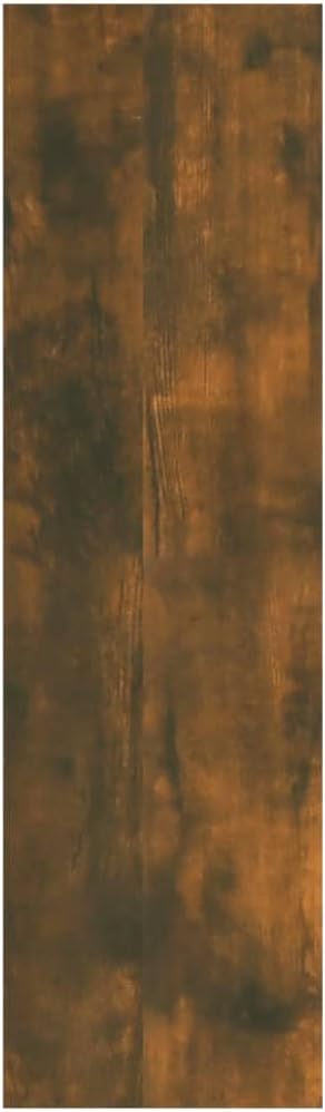 vidaXL Wandregal Räuchereiche 75x16x55 cm Holzwerkstoff, Räuchereiche