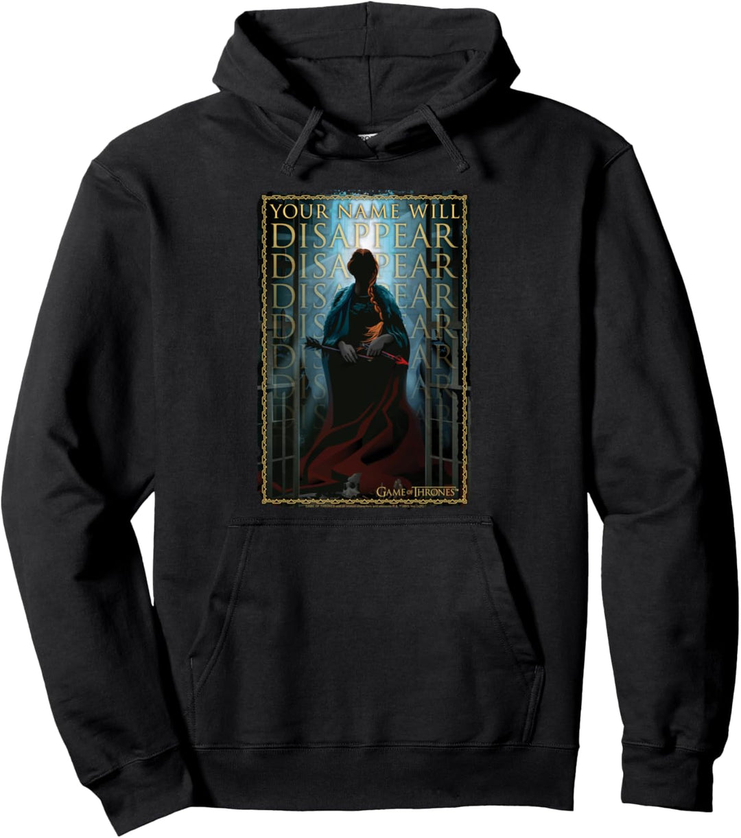 Game of Thrones Your Name Will Disappear Pullover Hoodie