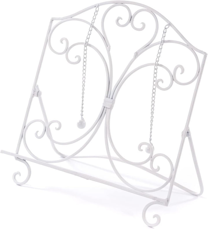 DESIGN DELIGHTS KOCHBUCH STÄNDER Cucina | 32x30x14 cm (HxBxT), Schmiedeeisen | antiker Buchständer,
