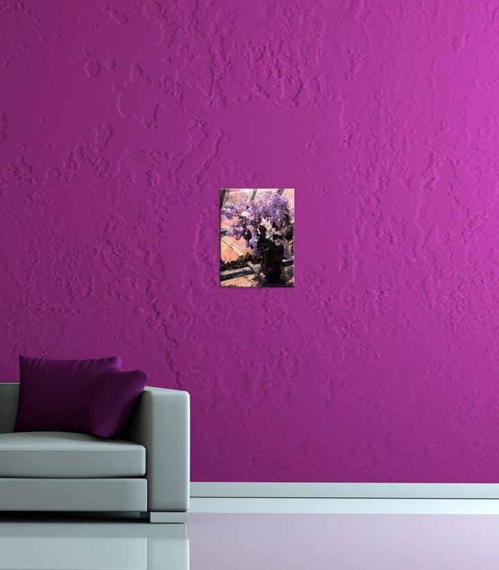 Bilderdepot24 Bild auf Leinwand | Mary Cassatt Flieder in einem Fenster in 50x60 cm als Wandbild | W