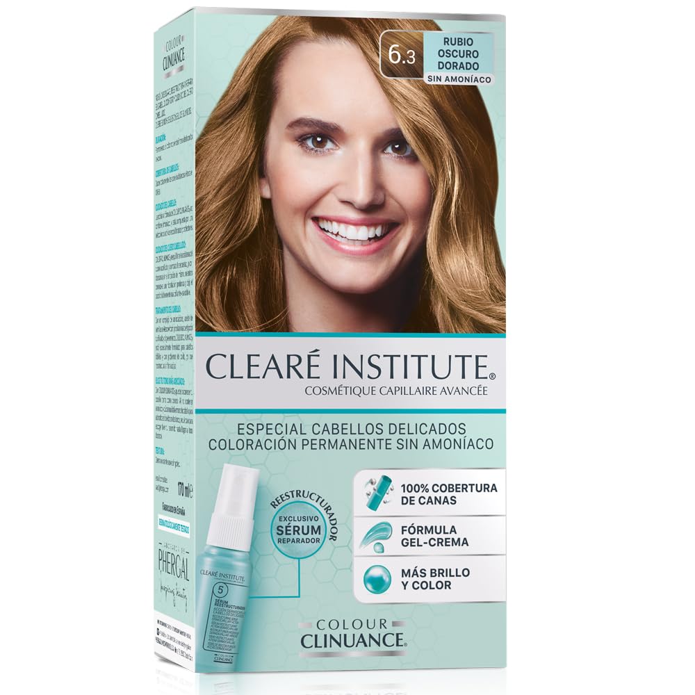 Colour Clinuance | Haarfärbemittel für empfindliches Haar | Dauerhafte Färbung ohne Ammoniak Mehr Gl