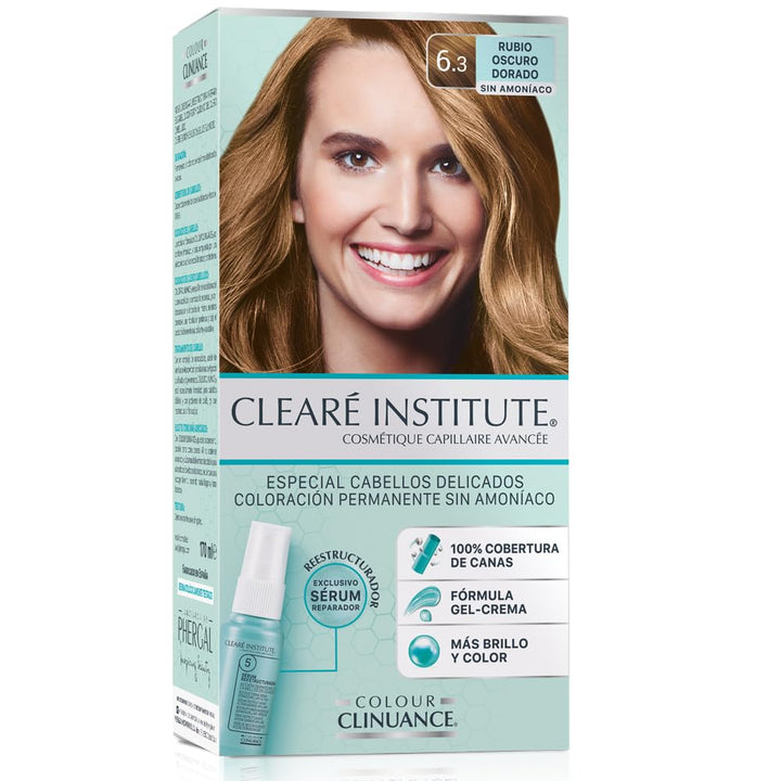 Colour Clinuance | Haarfärbemittel für empfindliches Haar | Dauerhafte Färbung ohne Ammoniak Mehr Gl