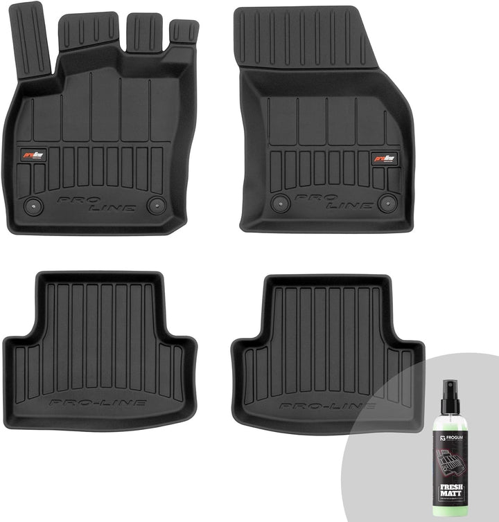 FROGUM ProLine 3D Gummimatten Exklusiven Auto Fussmatten Autofussmatten für SEAT Ateca ab 2016 | Die