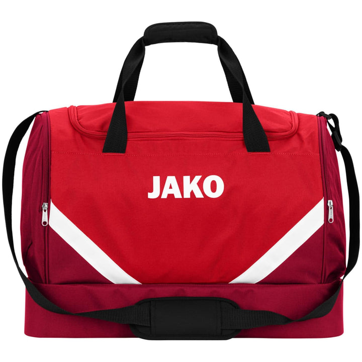 JAKO Sporttasche Iconic mit Bodenfach 2024 Rot/Weinrot ..2 Junior, Rot/Weinrot ..2 Junior