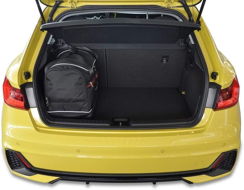 KJUST Dedizierte Kofferraumtaschen 3 stk kompatibel mit AUDI A1 II (GB) 2018+