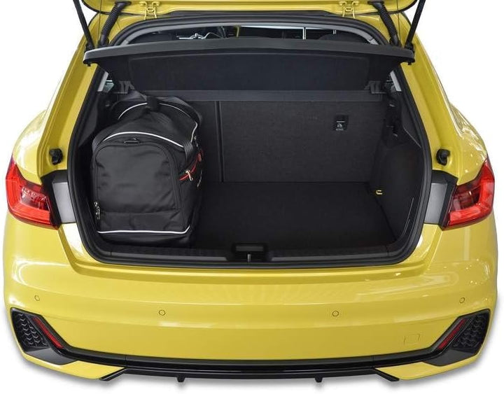 KJUST Dedizierte Kofferraumtaschen 3 stk kompatibel mit AUDI A1 II (GB) 2018+