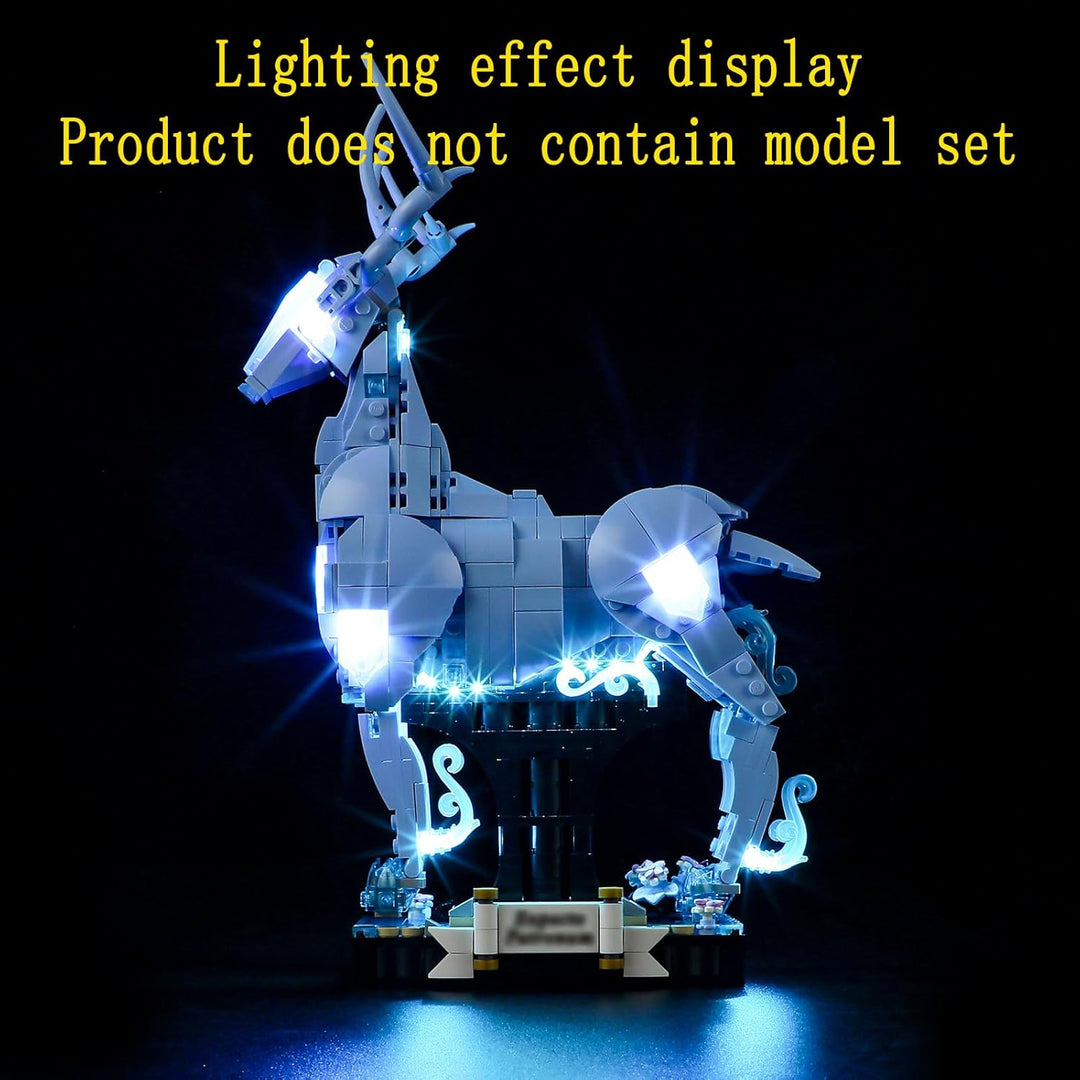 GEAMENT LED Licht-Set Kompatibel mit Lego Expecto Patronum - Beleuchtungsset für Harry Potter 76414