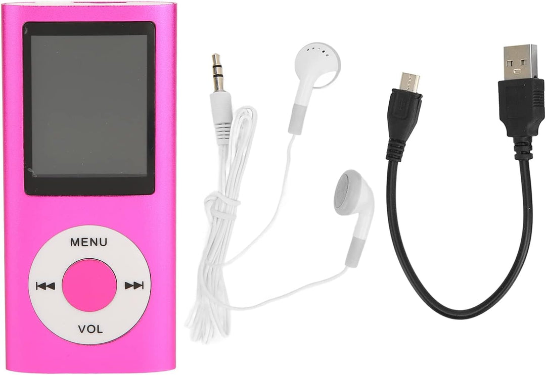 MP3-Bluetooth-Player, 1,8-Zoll-LCD, Ultradünn, Unterstützt Speicherkarte, für Studenten, Laufen und