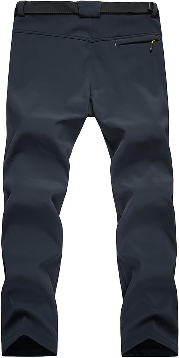 Softshell Hose Herren Outdoor, Thermohose Herren Winter Gefüttert, Outdoorhosen Very Grosse Grössen