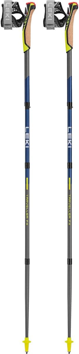 Leki Traveller FX.One Carbon Stöcke silvergray-midnightblue 130CM, silvergray-midnightblue 130CM