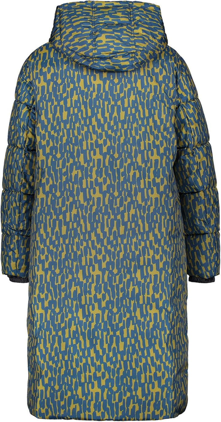 Samoon Damen Mantel Nicht Wolle 42 Dark Star Fruit gemustert, 42 Dark Star Fruit gemustert