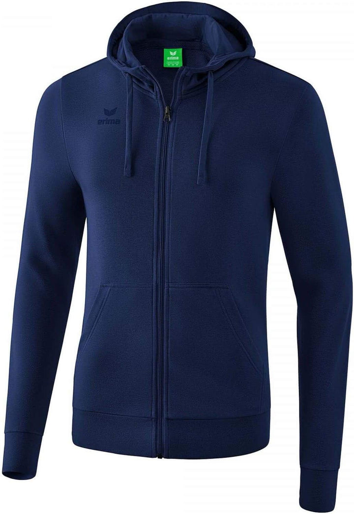 Erima Herren Basic Kapuzensweat Jacke S New Navy, S New Navy