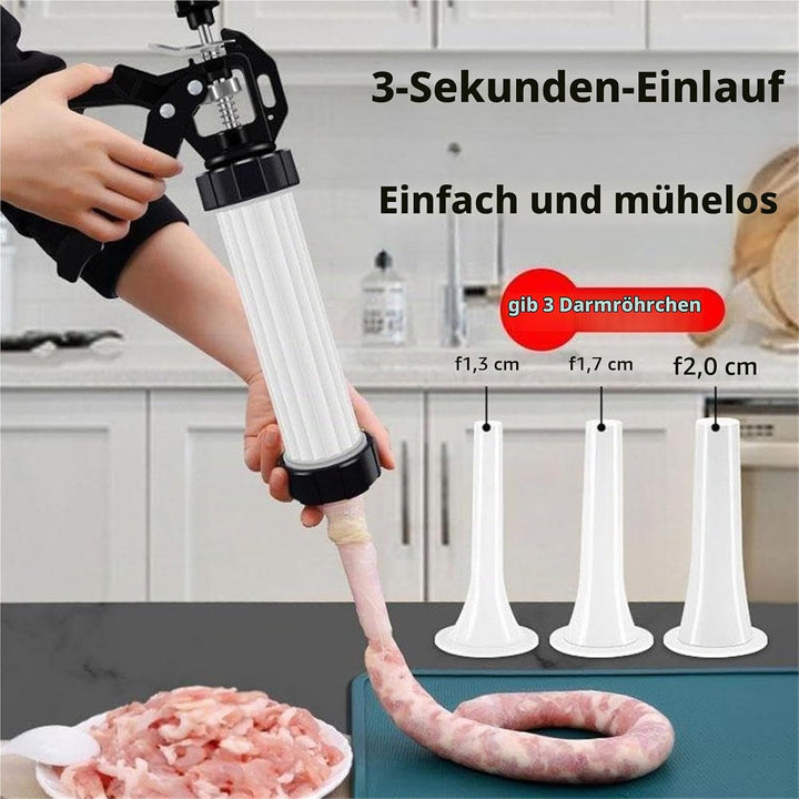 Pickup-füller Wurstfüller Manuell Fleischfüllmaschinen, Wurstspritze Per Hand Würstchenmaschinen, 3