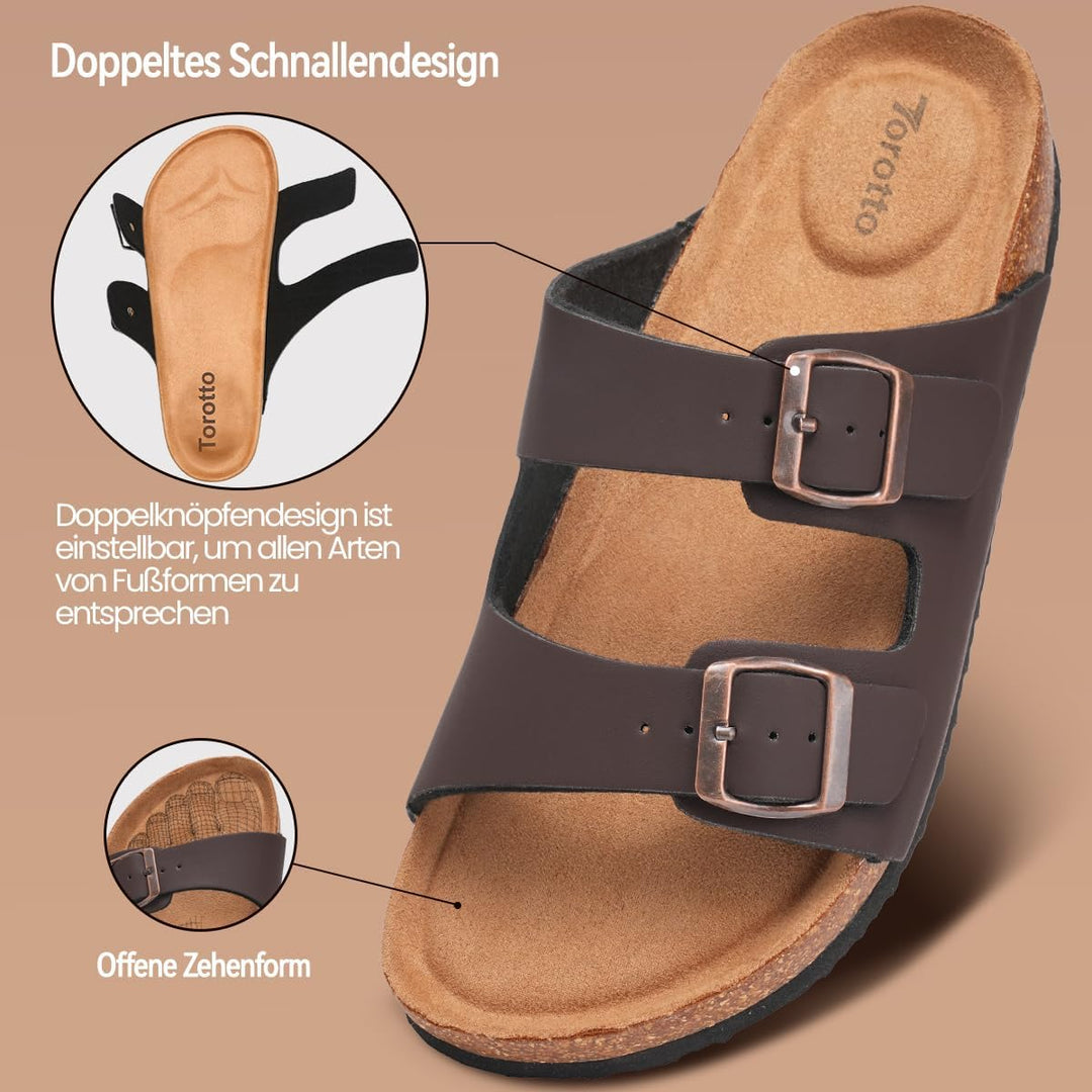Herren Pantoletten Sandalen Hausschuhe Flache Latschen Sommerschuhe Erwachsene Schlappen Arbeitsschu