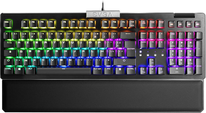 EVGA Z15 RGB-Gaming-Tastatur, RGB Hintergrundbeleuchtung LED, Hot Swappable Mechanische Kailh Geschw