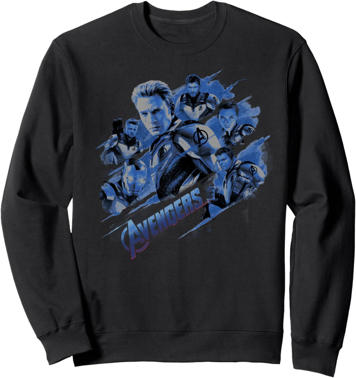 Marvel Avengers: Endgame Blue Hue Group Portrait Sweatshirt