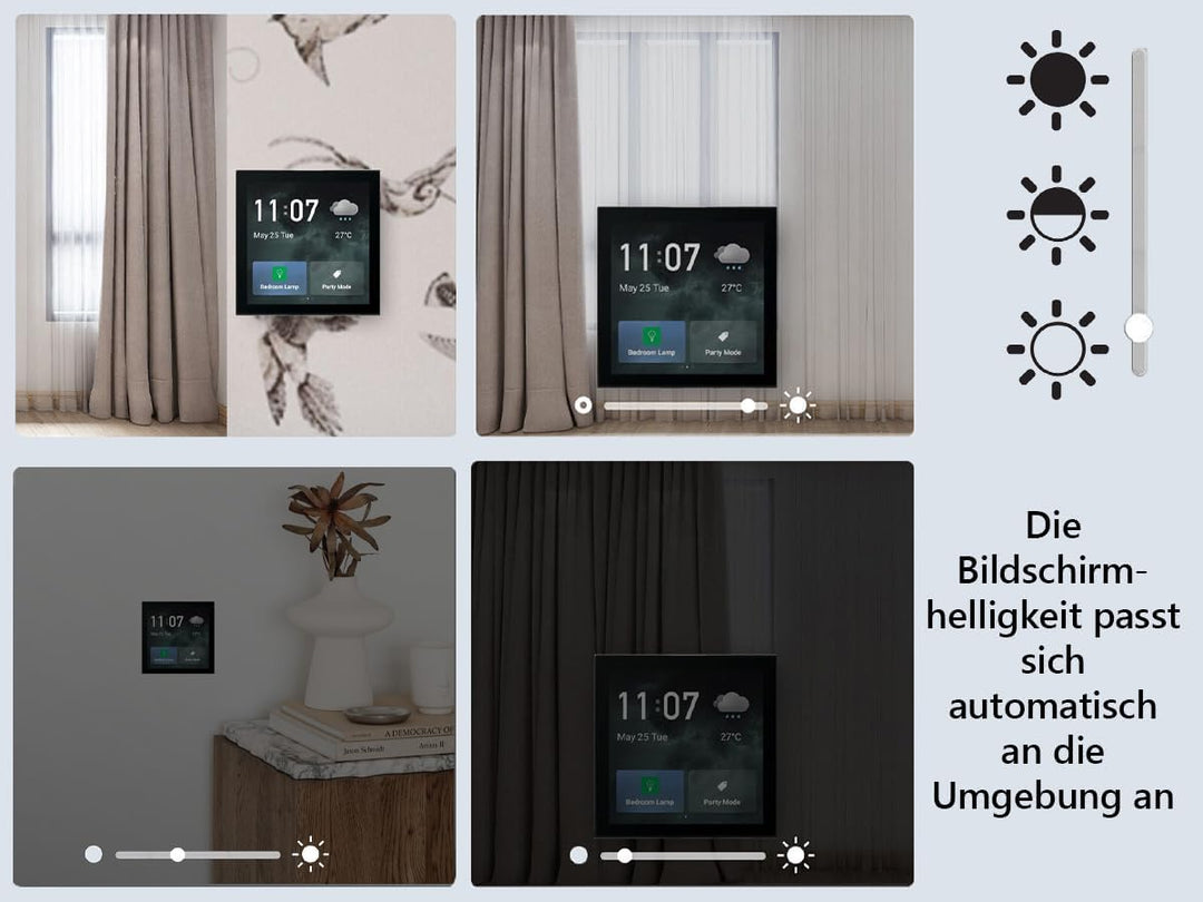 Luxus-Time Digitales WiFi Raumthermostat Heizungsthermostat Modul externen Sensor Thermostat Fussbod