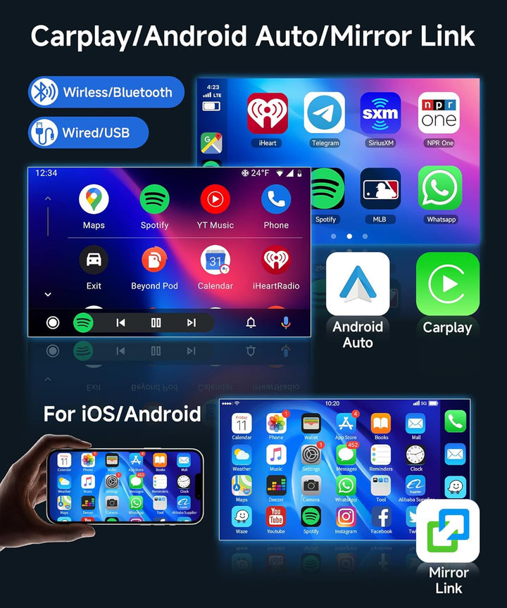 2G+64G Wireless Carplay Android 13 Autoradio für Suzuki Swift 2011-2017 Suzuki Ertiga 2012-2017 9 Zo