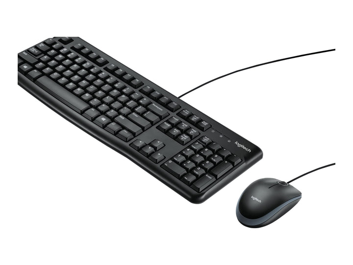 Logitech MK120 Kabelgebundenes Set mit Tastatur und Maus für Windows, Portugiesisches QWERTY-Layout