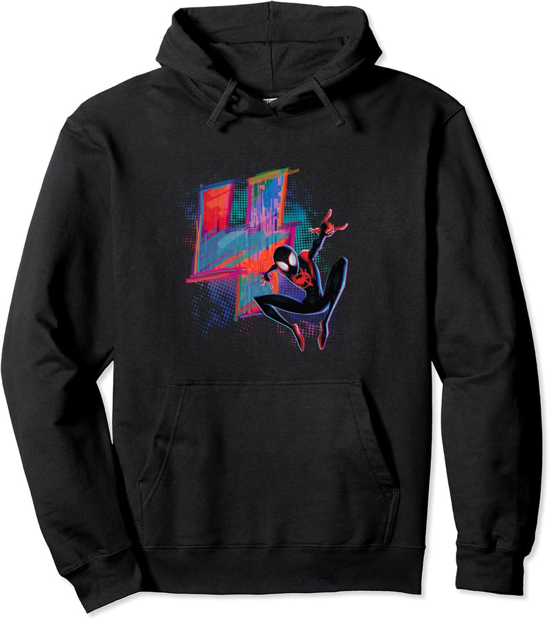 Marvel Spider-Man Miles Morales 4th Birthday Graphic Pullover Hoodie
