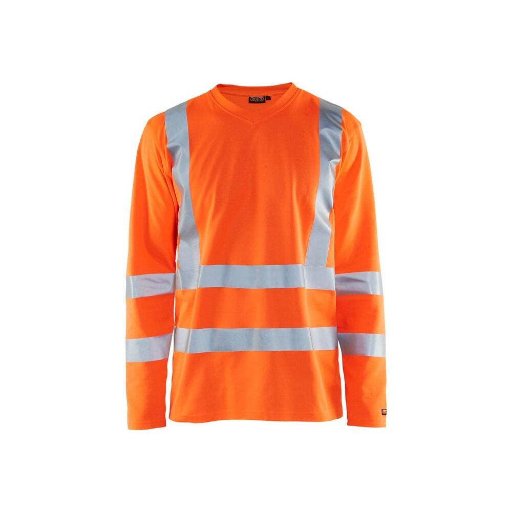 Blakläder Langarm Shirt "High-Vis" Upf 50+ Klasse 3, 1 Stück, S, orange, 338110705300S S Orange, S O