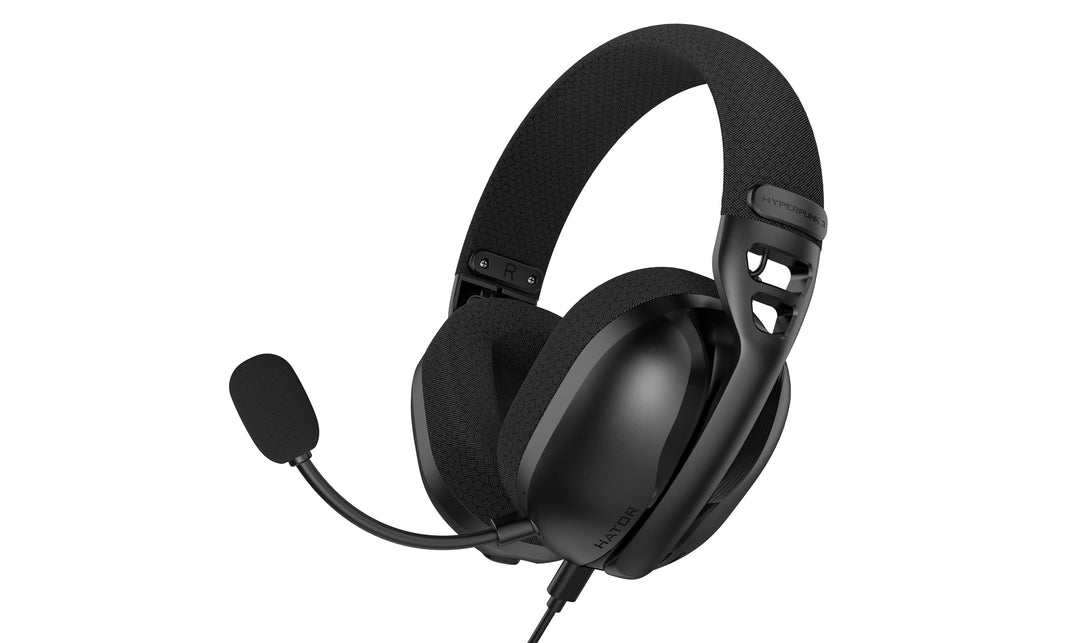 HATOR Hyperpunk 3 USB Gaming-Headset – 40mm Hi-Res Treiber, USB-C/USB-A, Virtual 7.1 Surround Sound,