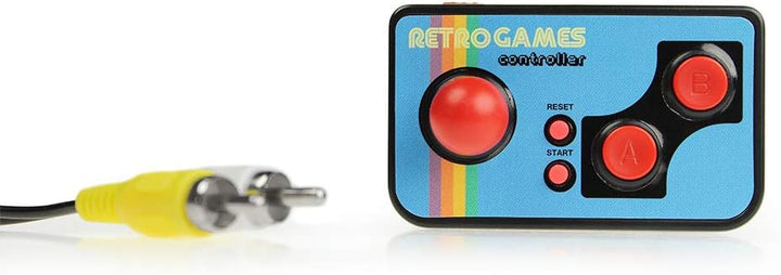 Monsterzeug Mini Spielekonsole, Retro Spiele, kultige Arcade Videospiele für TV, 200 Minispiele, 8 B