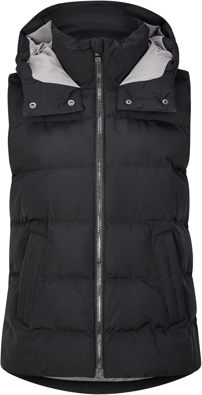 Ziener Damen Tulja Weste Freizeit, Sport | Micro Down, warm, modisch (1er Pack) 34 Schwarz