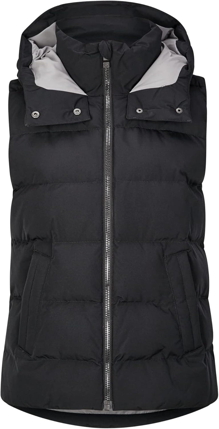 Ziener Damen Tulja Weste Freizeit, Sport | Micro Down, warm, modisch (1er Pack) 34 Schwarz