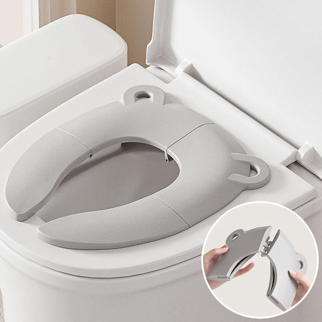 Klapptoilettensitz, faltbarer Töpfchensitz | Tierform nicht rutsches tragbares Toilettensitzpolster