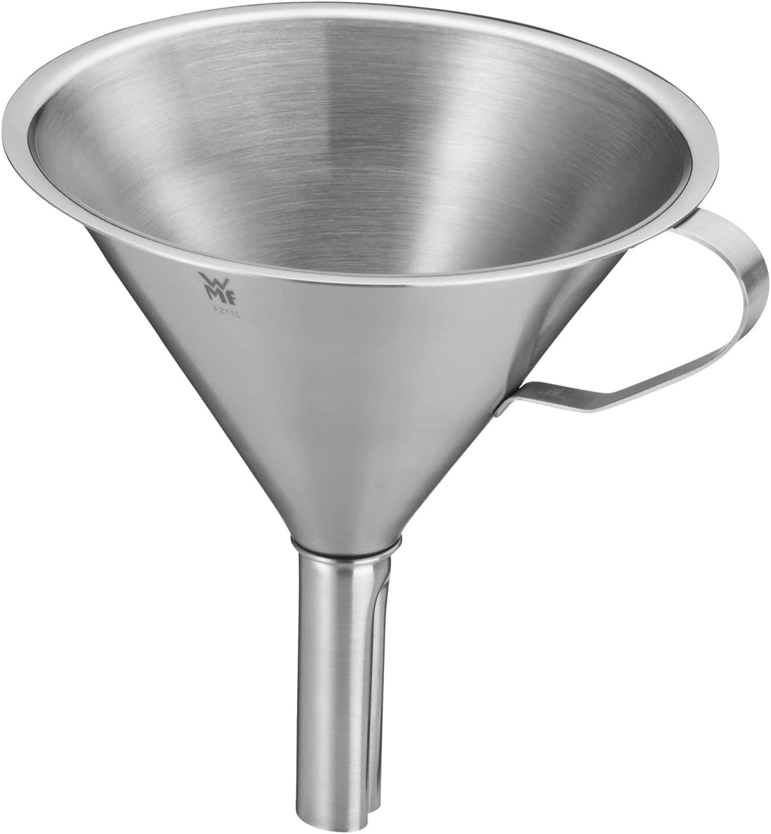 WMF Gourmet Trichter 12 cm, Cromargan Edelstahl mattiert, spülmaschinengeeignet