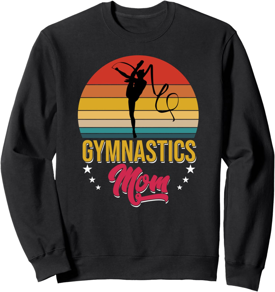 Gymnastics Mom Design Funny Slogan Gift Idea Sweatshirt