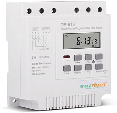 EsportsMJJ Sinotimer 380V Programmierbarer Steuerstrom-Timer-Schalter