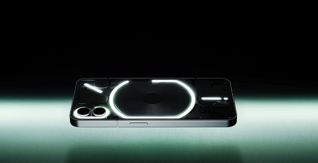Nothing Telefon (1) - 8 GB RAM + 256 GB, Glyph-Schnittstelle, 50-MP-Doppelkamera, Nothing Betriebssy