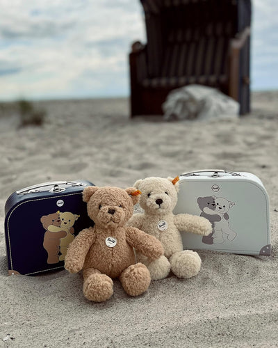 Steiff 114021 Teddybär Ben - 21 cm - Kuscheltier - beige im Koffer